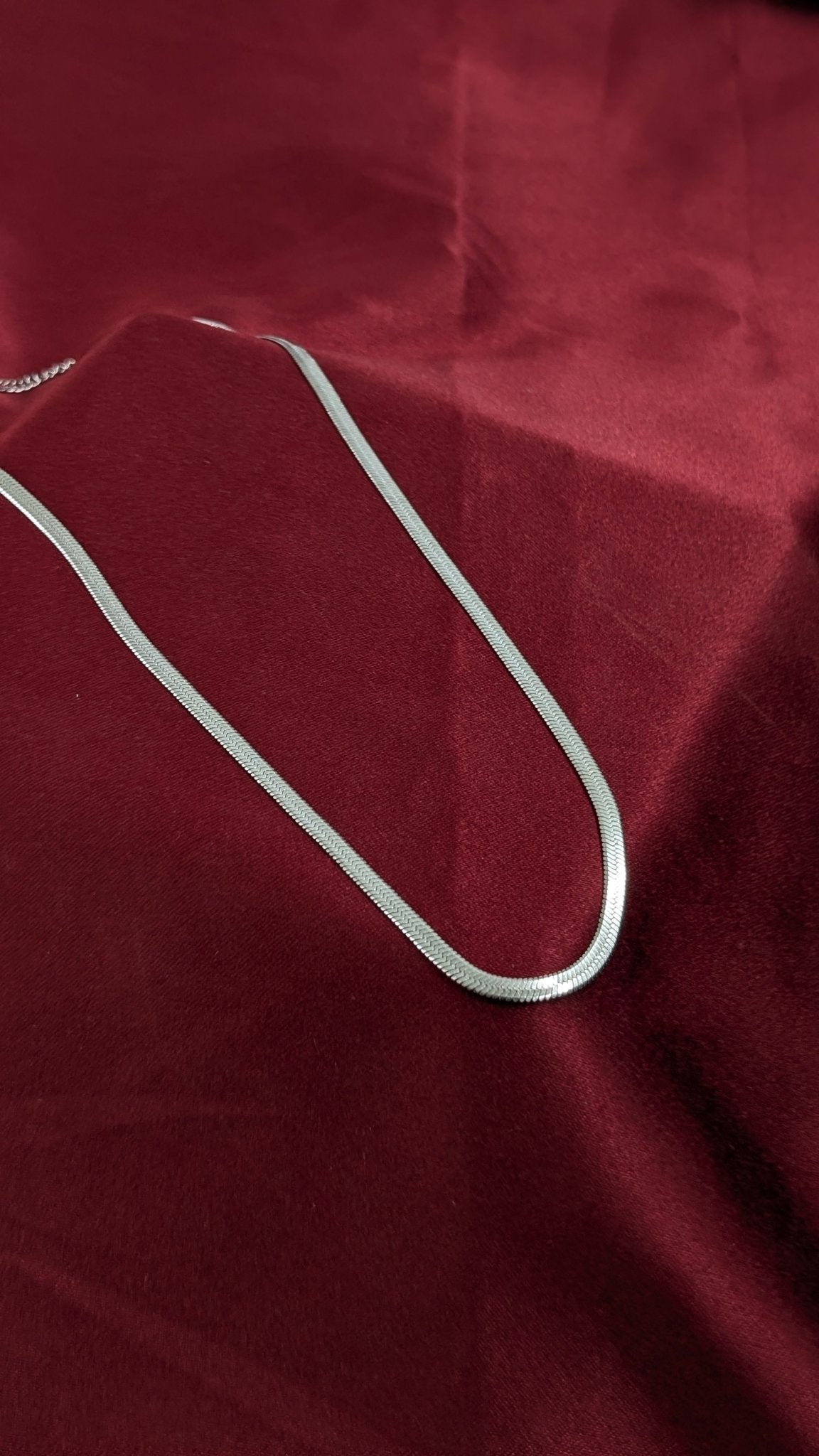 White snake Chain - Ladies Point