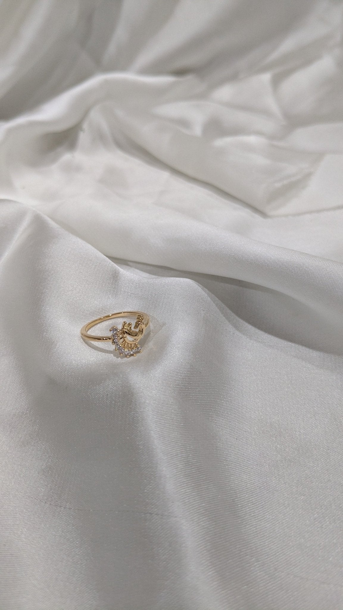 peacock - motif Rings - Ladies Point