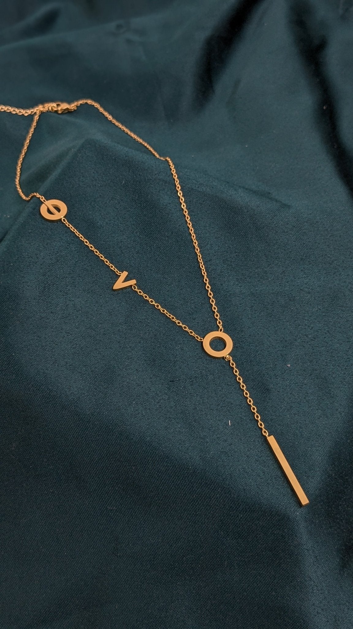 LOVE letter necklace - Ladies Point