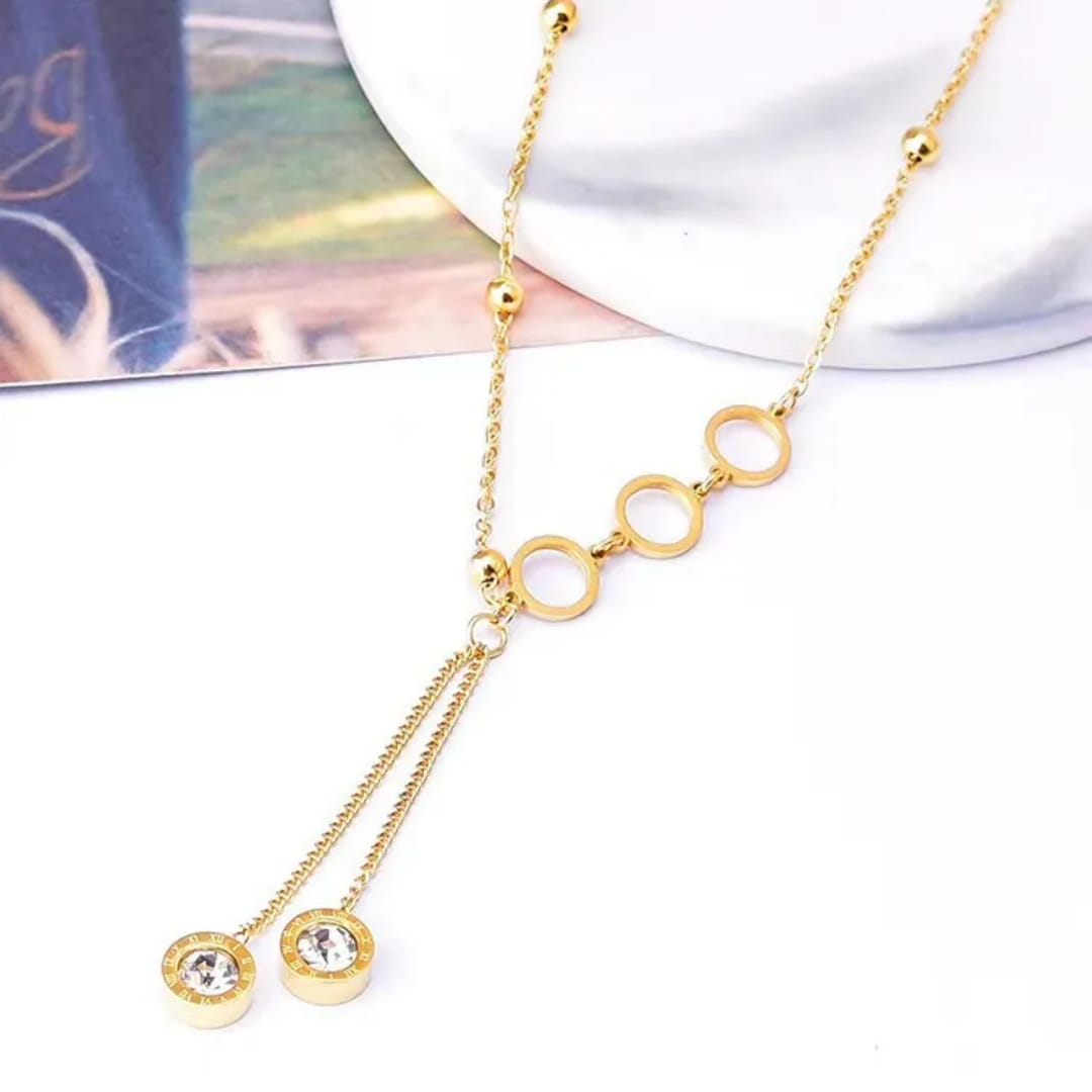 Golden Roman Elegance Necklace